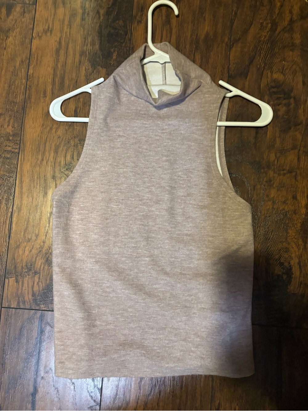 Sleeveless Mock Neck Tank